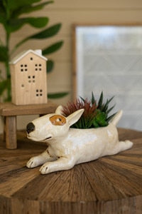 Bull Terrier Planter