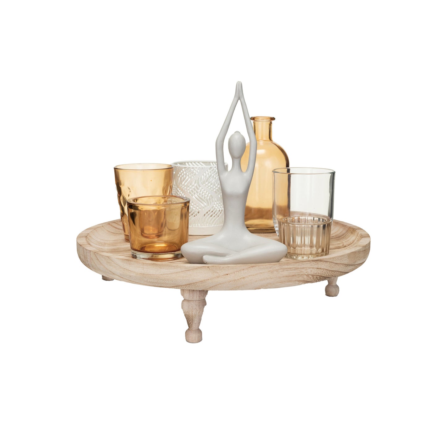 Yoga Tray & Tealight Set