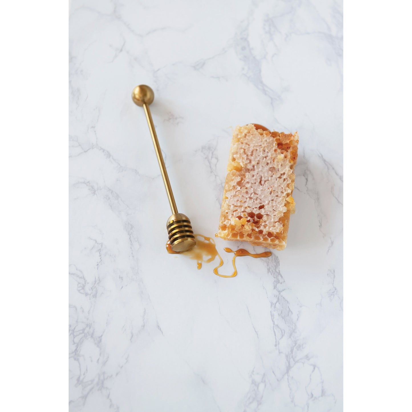 Honey Dipper, Gold Finish